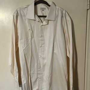 Rosetti Uomo White Dress Shirt Classic Long-Sleeve